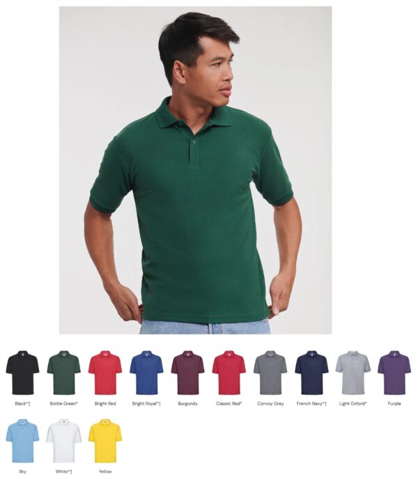 Russells 539M 65/35% poly/cotton Polo