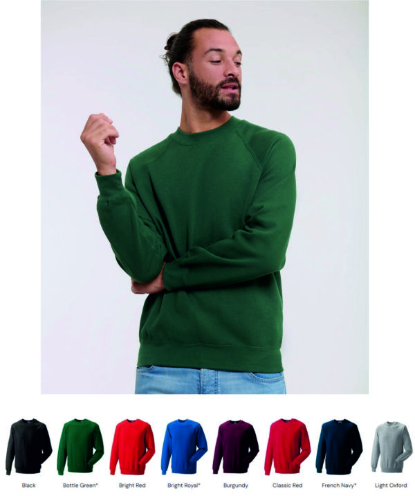 Russells 762M Classic Raglan Sweatshirt