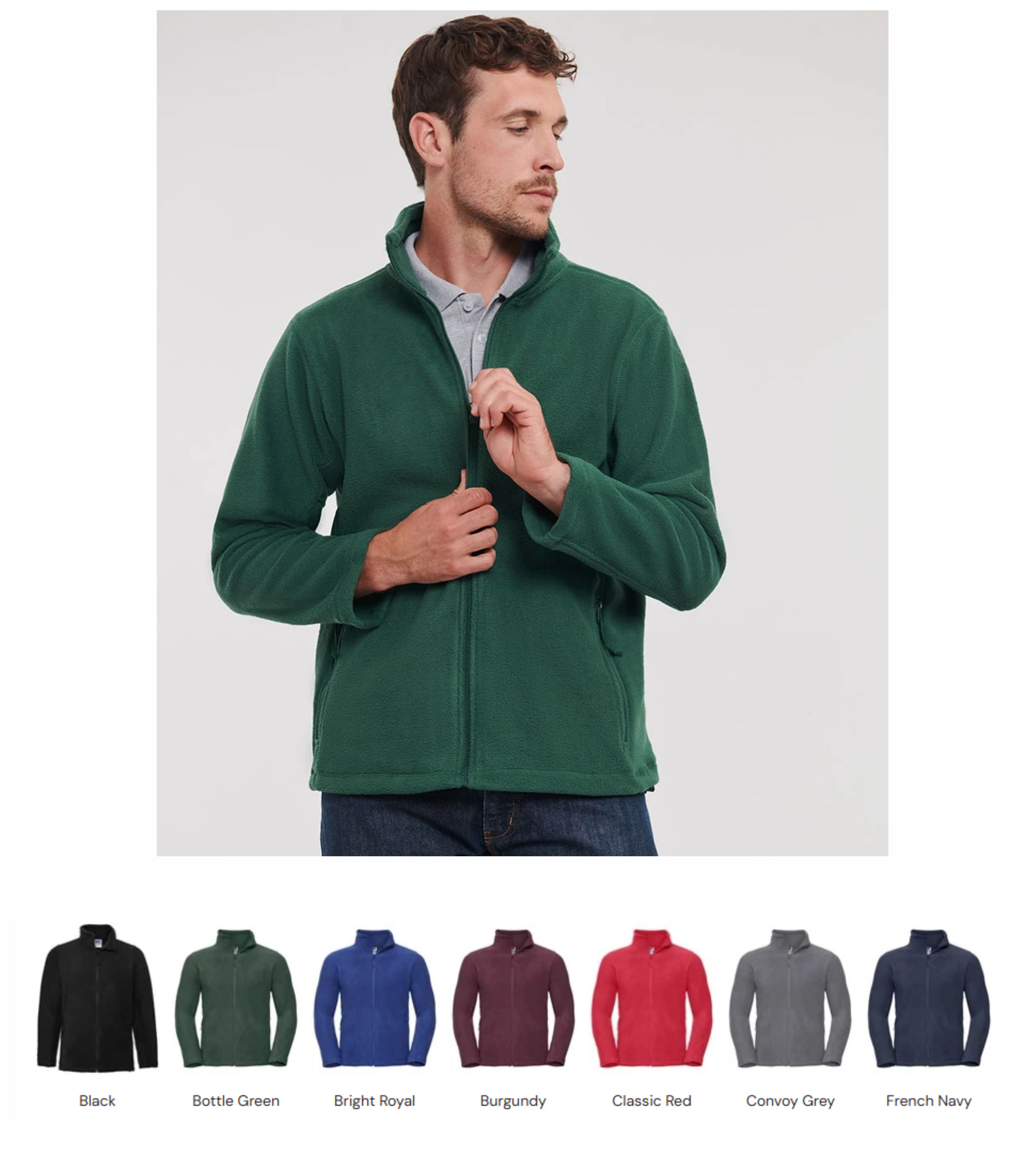 Russell Collection 870M Full Zip Fleece