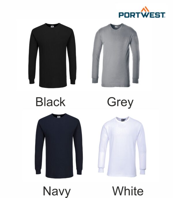 B123 long sleeve Thermal Tee