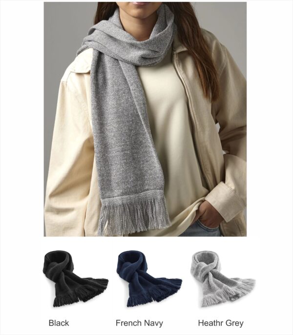 BB470 Beechfield Classic Knitted Scarf