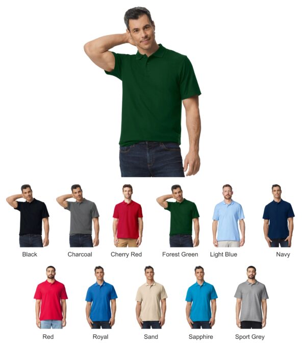 Gildan GD35 (64800) Hammer Gildan SoftStyle® Double Piqué Polo Shirt