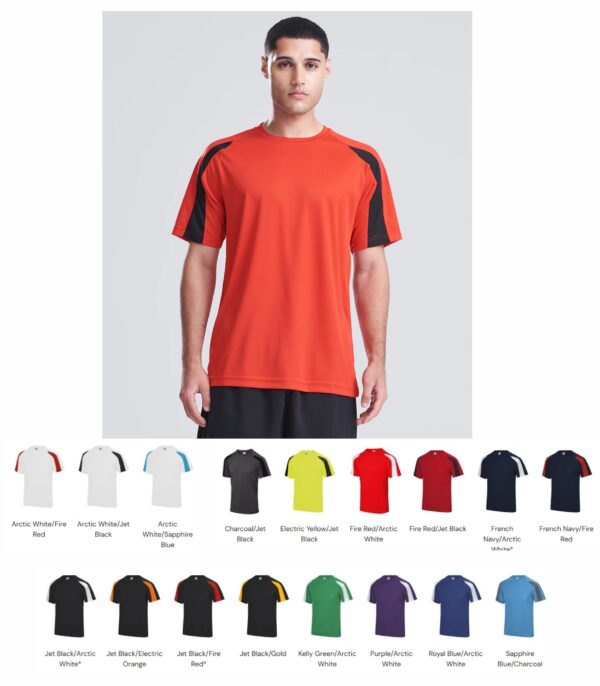 AWD JC003 Contrast Cool Tee