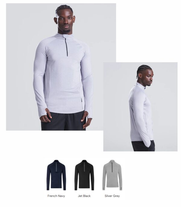 AWD JC030 Coolflex Half Zip Top