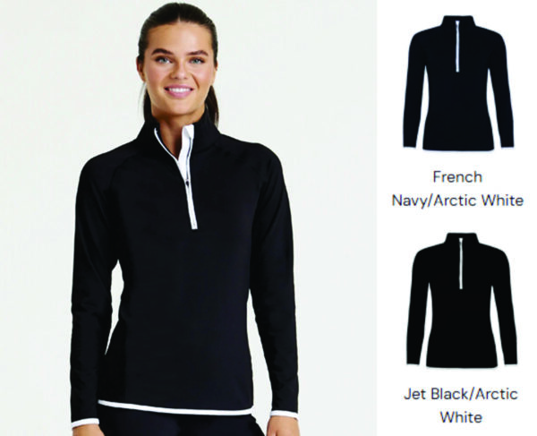 AWD JC036 Girlie Cool 1/2 zip Sweat
