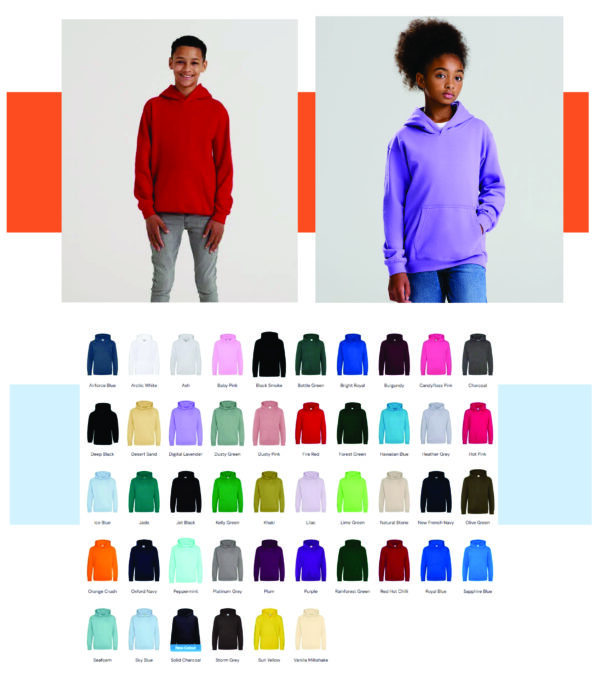 AWD Just Hoodies JH001B Kid's Hoodie