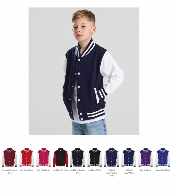 AWD JH043B Kids Varsity Jacket