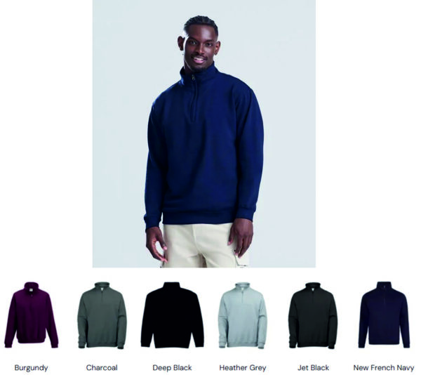 AWD JH046 Sophomore 1/4 Zip Sweatshirt