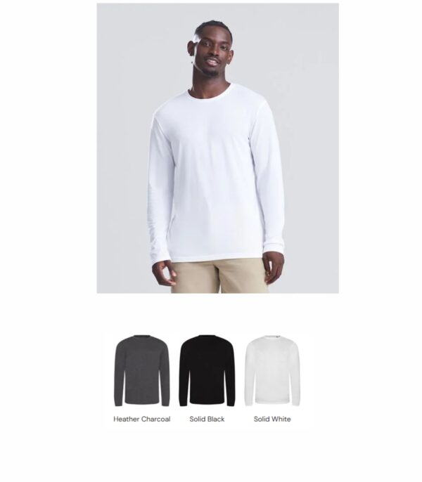 AWD JT002 Long Sleeve Tri-Blend T-Shirt