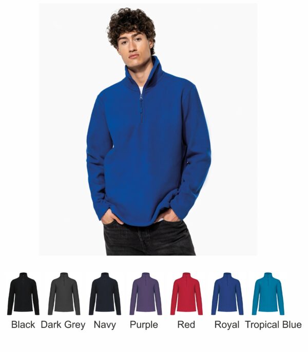 Kariban KB912  Zip Neck Fleece