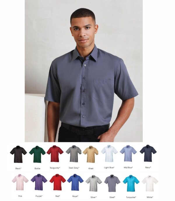 Premier PR202 short sleeve formal shirt