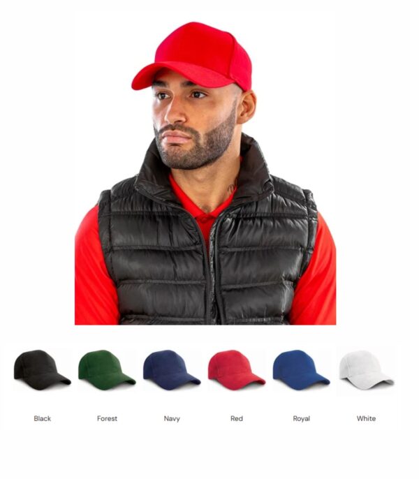 Result RC025 Pro-Style Heavy Brushed Cotton Cap