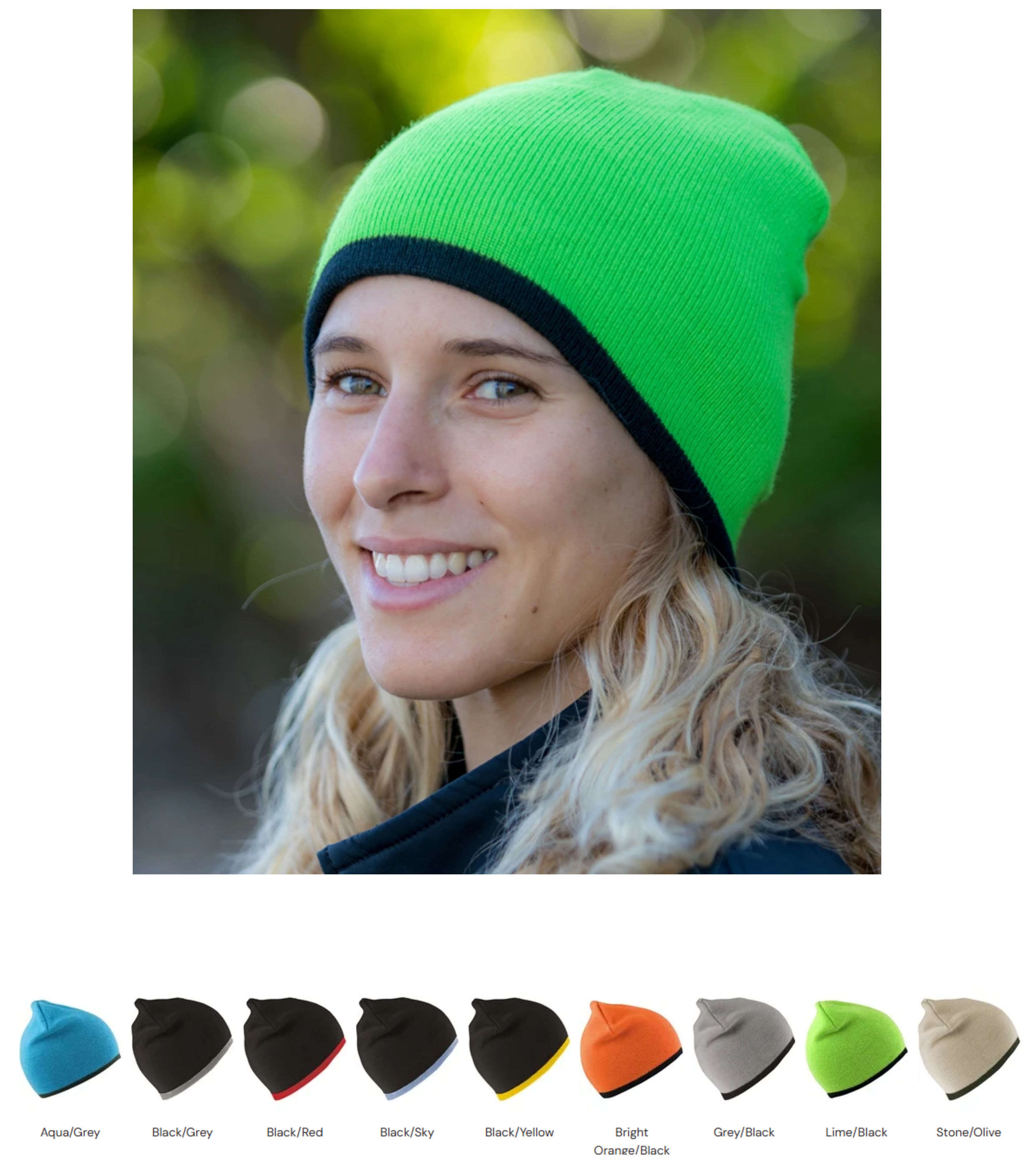 Result RC046 Reversible Fashion Fit Hat