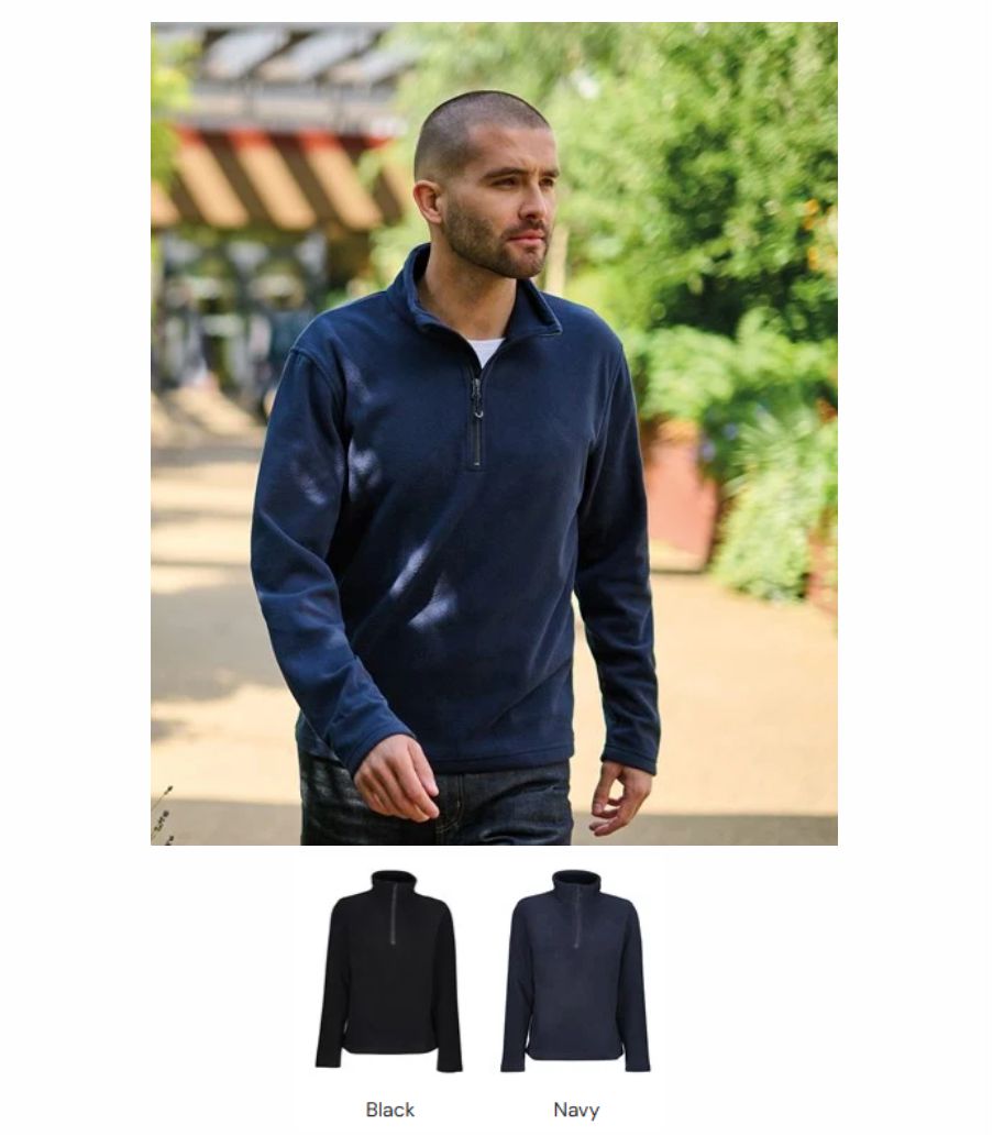 Regatta RG2102 Honestly Made Recycled Half Zip Fleece