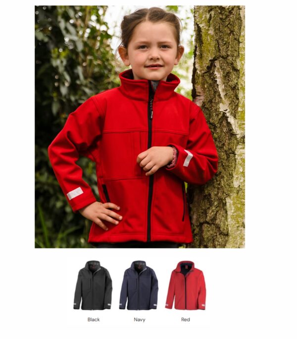 Result RS121B Junior Classic Softshell jacket