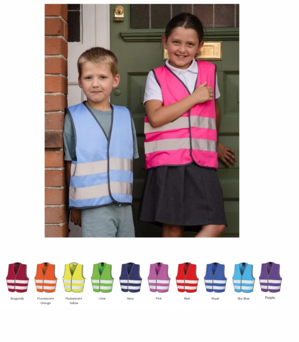 Result RS200B Kids Enhanced Hi Vis Vest