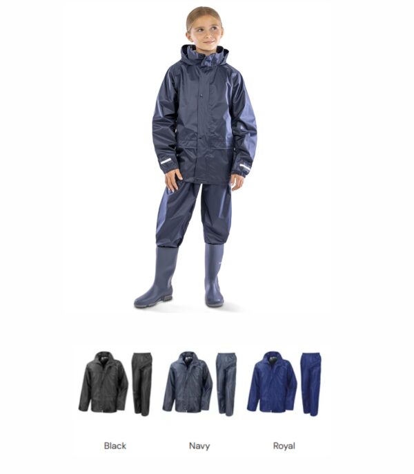 Result RS225B Kids Core Waterproof Rain Suit