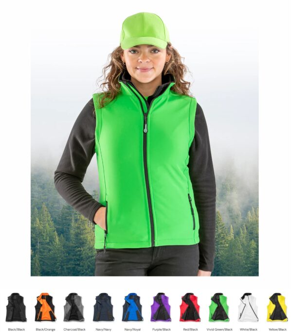 Result RS232F Ladies Printable Softshell Body Warmer