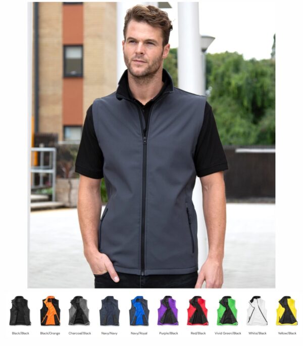 Result RS232M Printable Softshell Bodywarmer