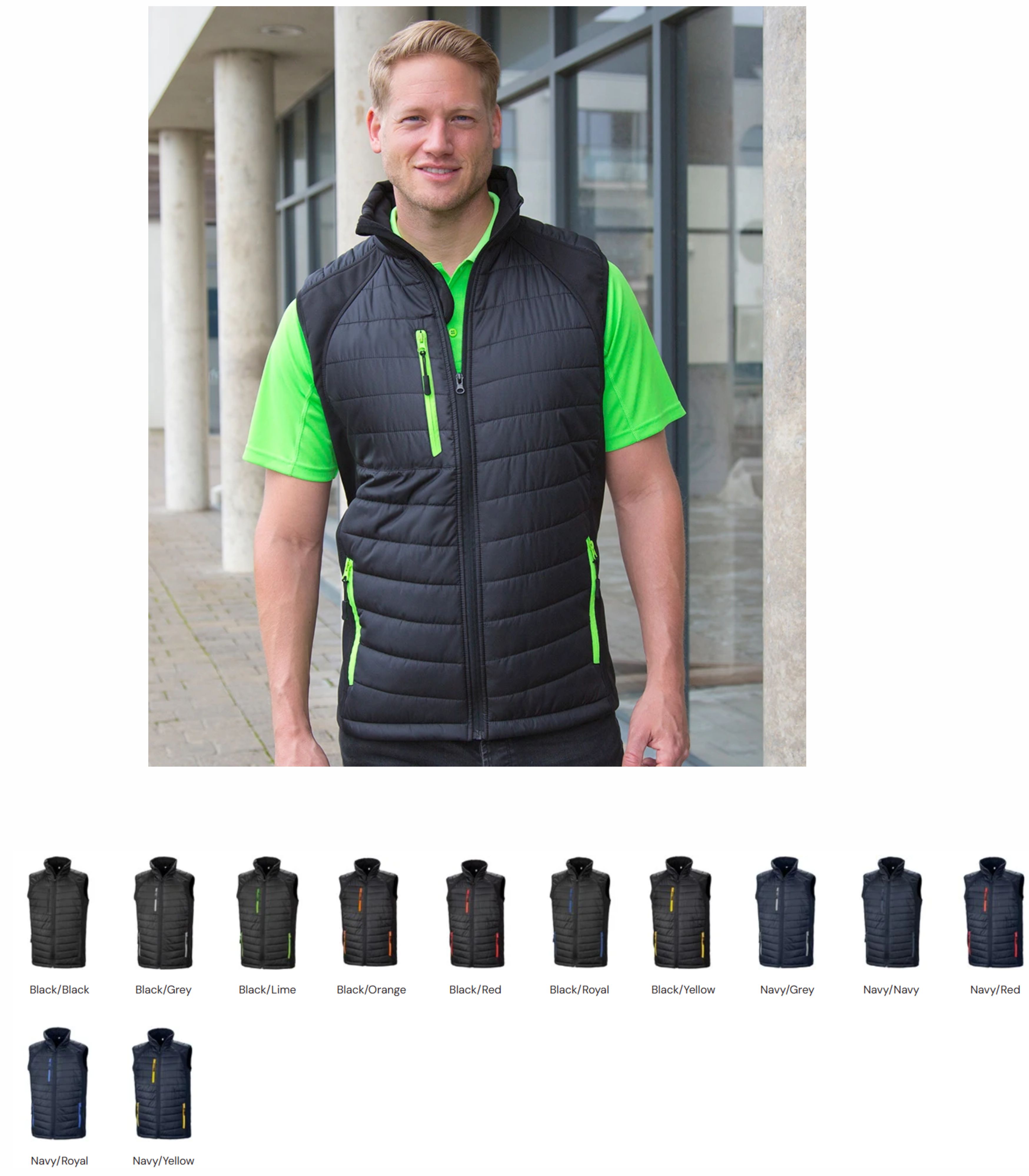 Result RS238 Compass Padded Gilet