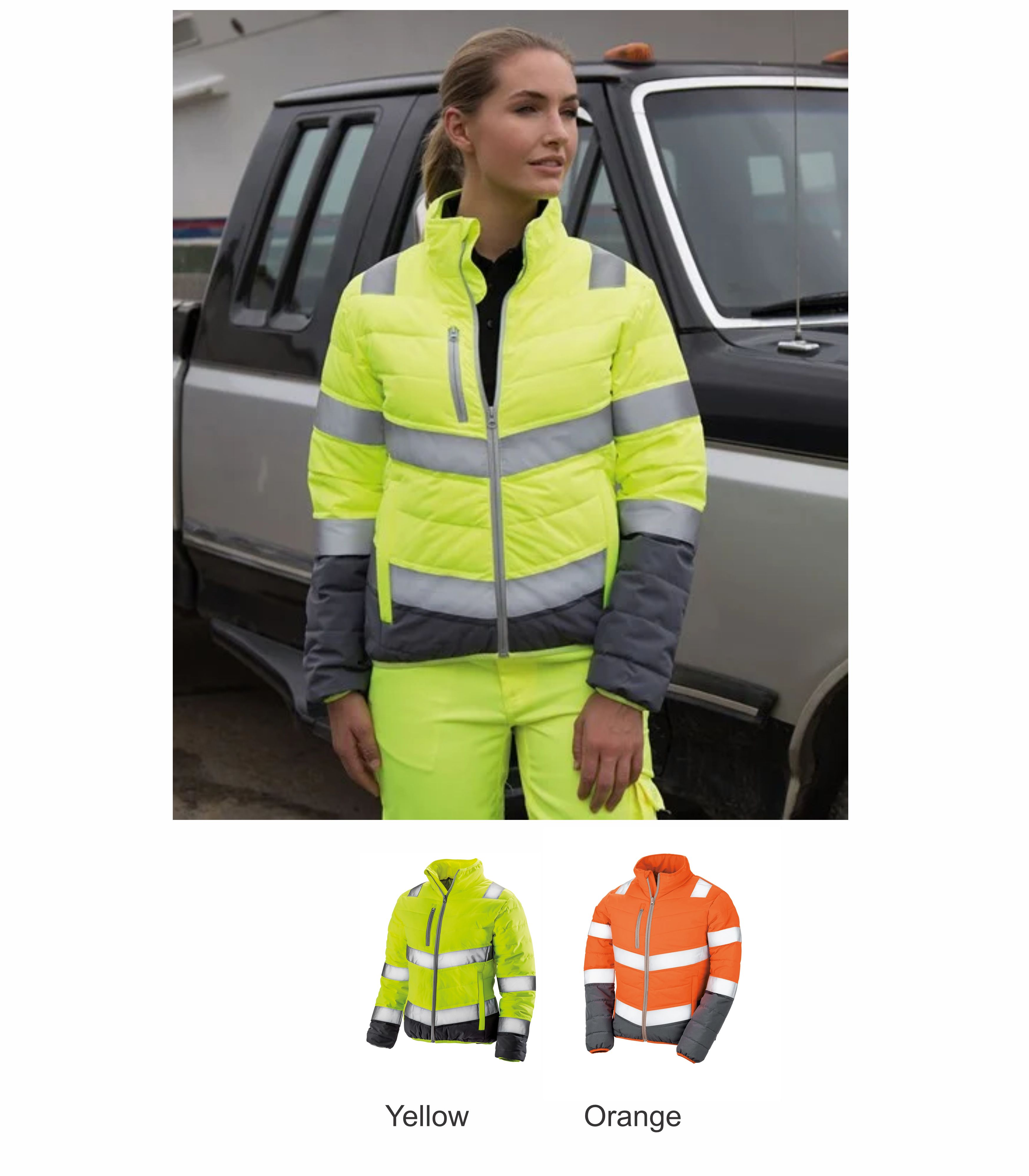 RS325F Result Safe-Guard Ladies Soft Safety Jacket