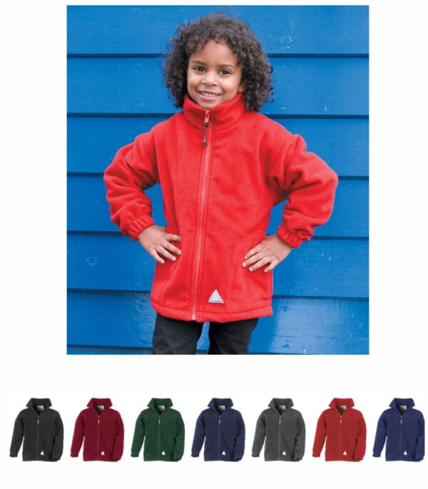 Result RS36B Kids/Yourths Polartherm Fleece Jacket