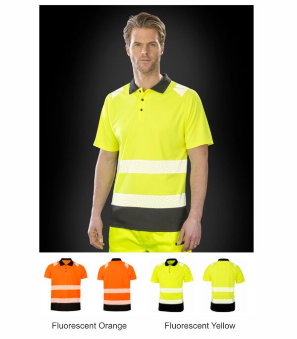 Result RS501 Recycled Safety Polo Shirt