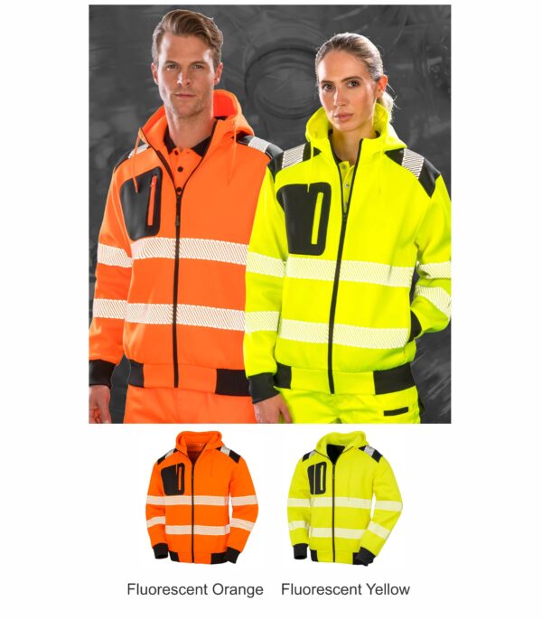 Result RS503 Recycled Robust Safety Zip Hoodie