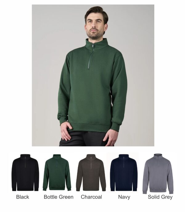 Pro RTX RX305 Pro 1/4 Neck Zip Sweat