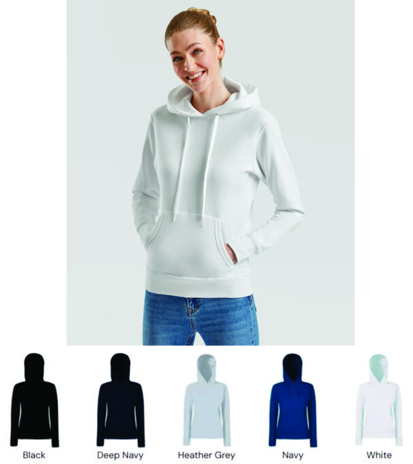 Fruit of the Loom SS801 Classic Lady Fit Hoodie