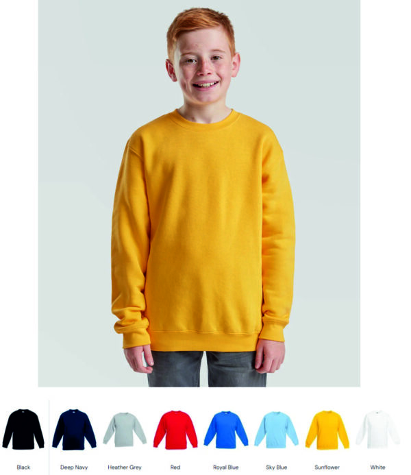 Fruit of the Loom SSE9B Kid's Premium 70/30 Set-in Sweatshirt