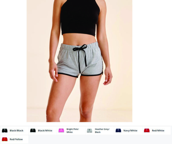 Skinnifit SK69 Ladies Retro Shorts