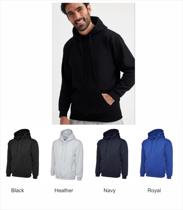 Uneek UC501 Heavyweight Hooded Sweatshirt