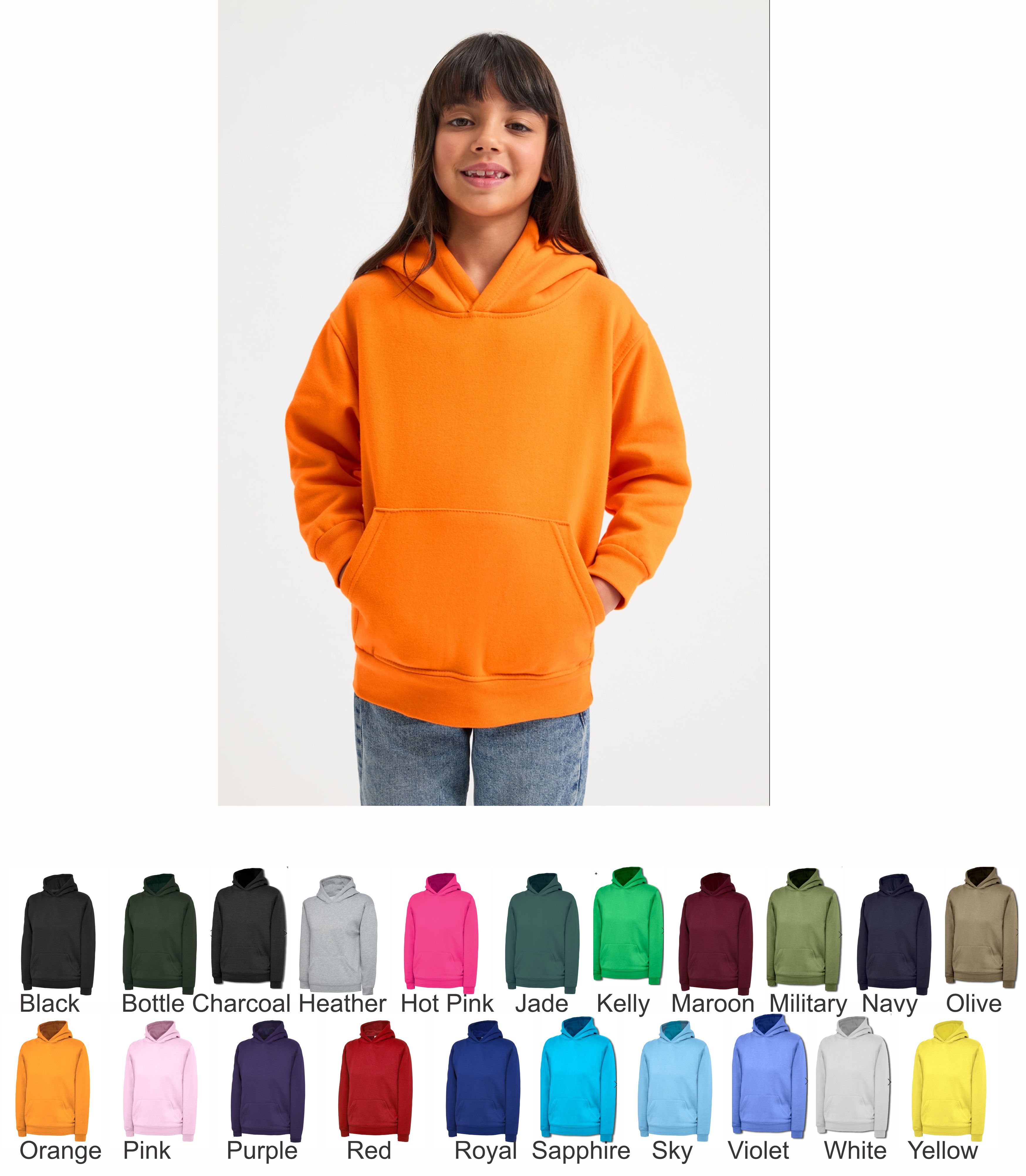 Uneek UC503 Children's Classic Hood Top