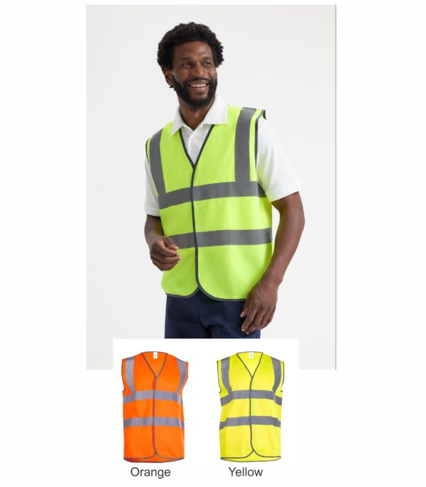 Uneek UC801 Hi Vis Safety Waistcoat