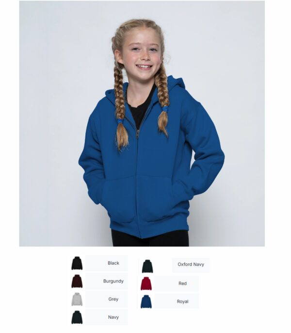 CottonRidge W88K Cassini Kids Premium Zip Hoodie