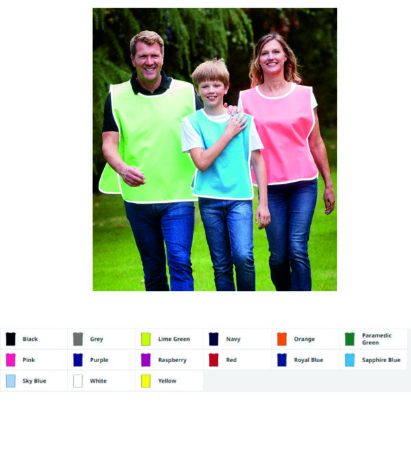 Yoko YK100 Hi Vis Reflective Border Tabard