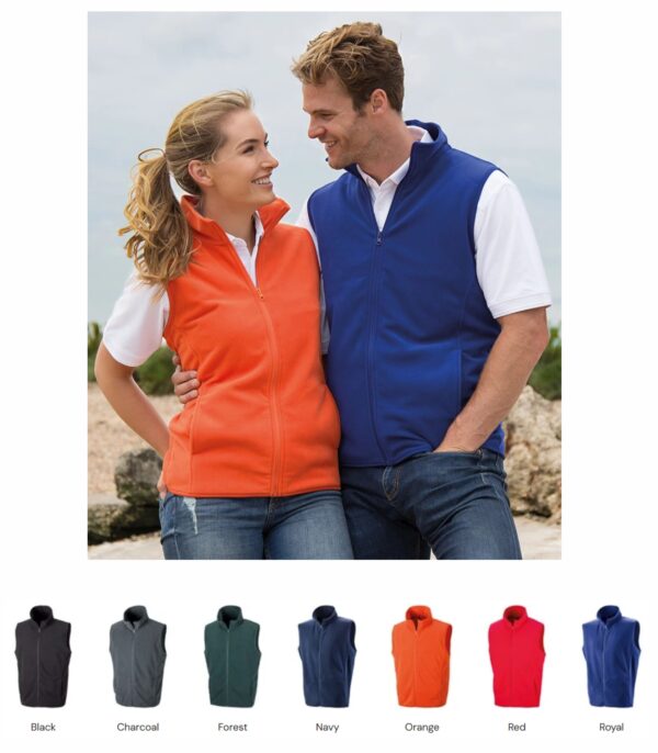 RS116 Result Core Micro Fleece Gilet