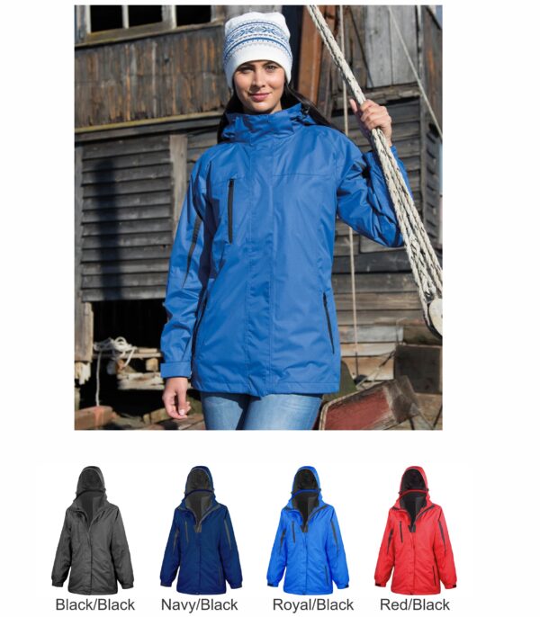 Result RS400F Ladies3 in 1 Softshell Journey Jacket