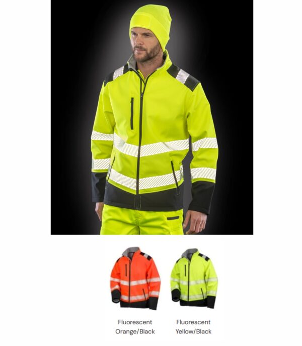 RS476 Result Safe-Guard Printable Ripstop Soft Shell Jacket