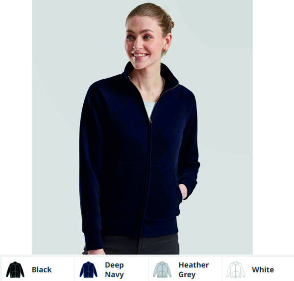 Fruit of the Loom SS79 Premium Lady Fit Sweat Jacket