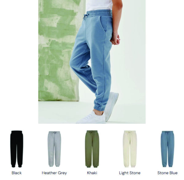 SM430 SF Clothing Kids Sustainable Fashion Cuffed Joggers