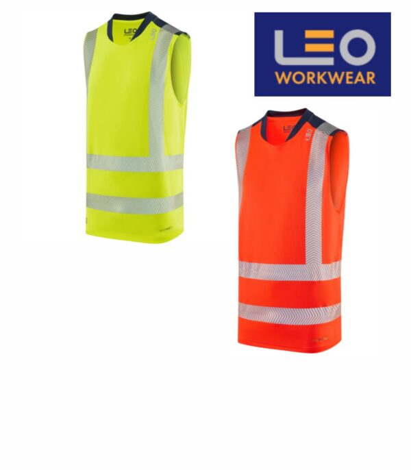 Leo Bradwell Sleeveless Hi Vis T-shirt