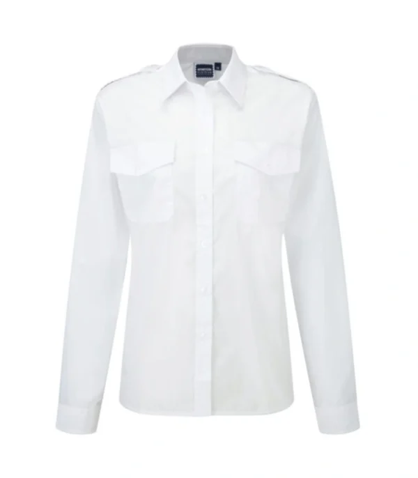 Orn 5760 Premium Long Sleeve Ladies Pilot Blouse
