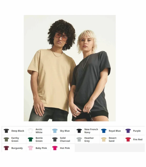 AWDis AT001 Unisex 150 T shirt Colours