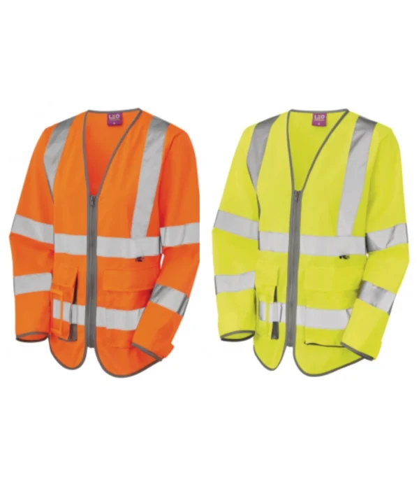 Leo Beaworthy ISO 20471 Class 2 Women's Sleeved Superior Waistco