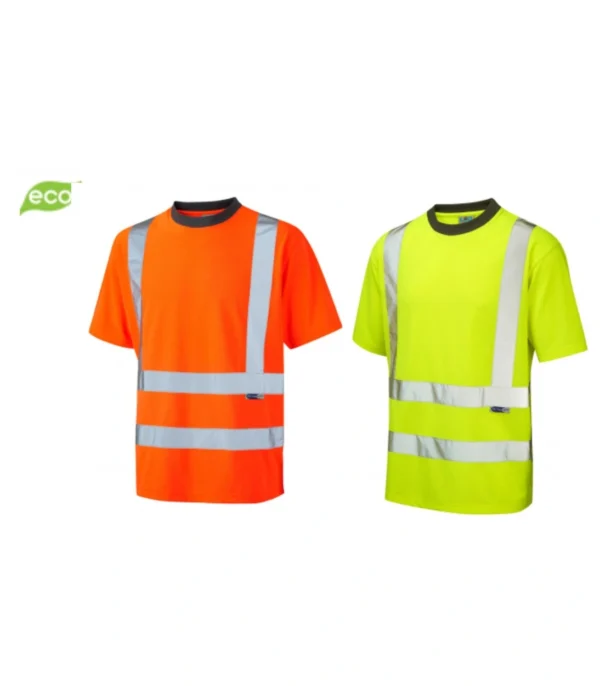 Leo Braunton ISO 20471 Class 2 Coolviz EcoViz®RP T-Shirt