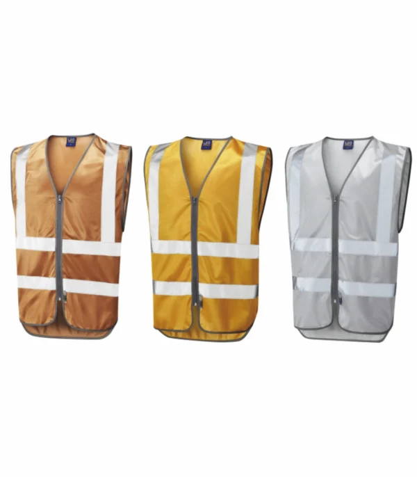 Leo Commodore Single Colour Reflective Waistcoat (Non ISO 20471)