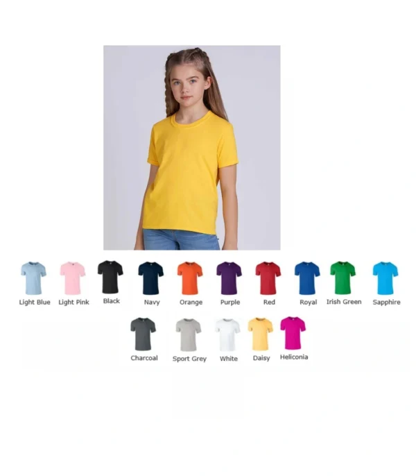 Gildan GD01B Kids Softstyle Ringspun Tee