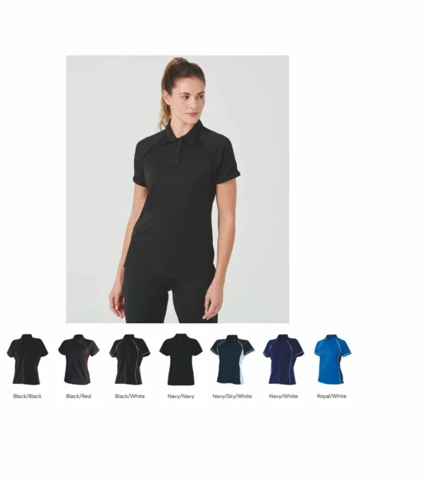 Finden & Hales LV371 Ladies Piped Performance Piped polo